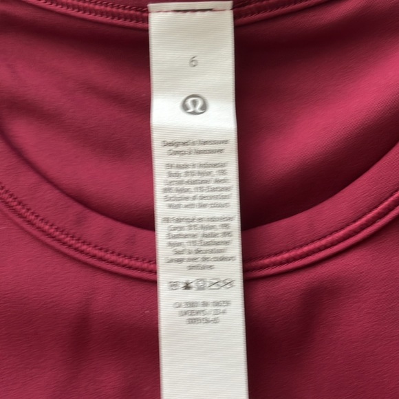 Lululemon All It Takes Long Sleeve - Nulu (Size 6) NWT - Picture 5 of 9